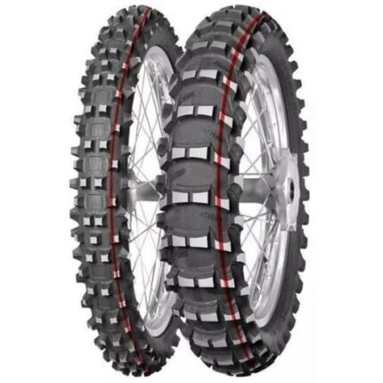 Mitas TERRA FORCE-MX MH 90/100 - 12 R12 [46 M]  TT  R  PITCROSS - MEDIUM HARD TERRAIN  (czer. ziel. pasek)